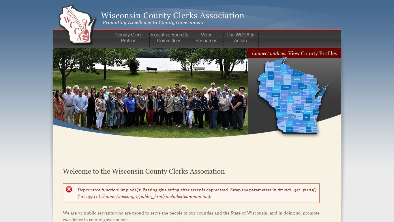 Welcome to the Wisconsin County Clerks Association